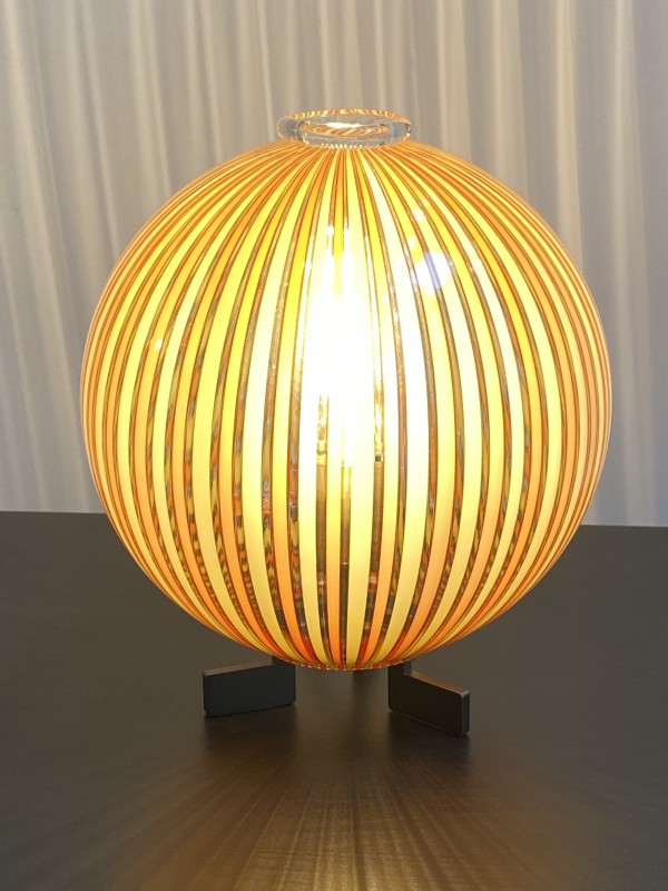 Lampe boule en verre de Murano