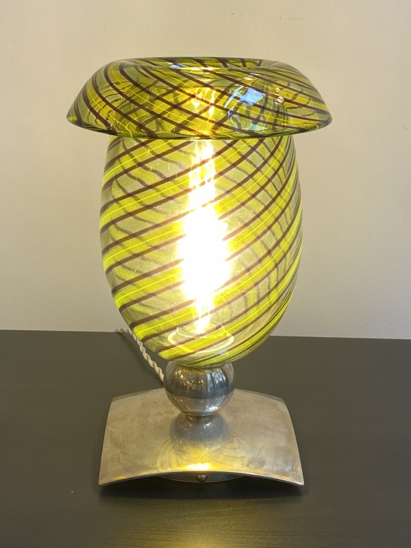 Lampe en verre de Murano